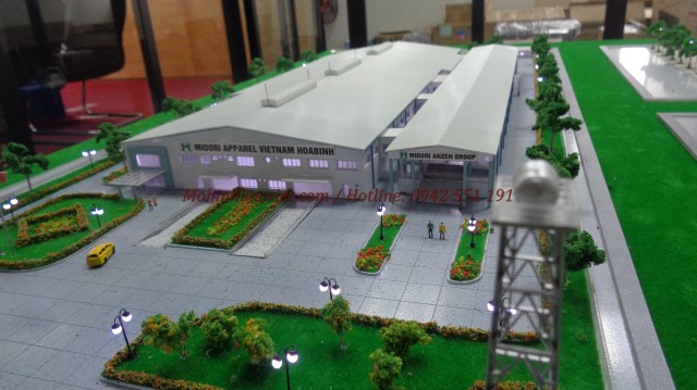 Mô hình khu công nghiệp - Công Ty TNHH Thiết Kế Và Xây Dựng Bắc Việt